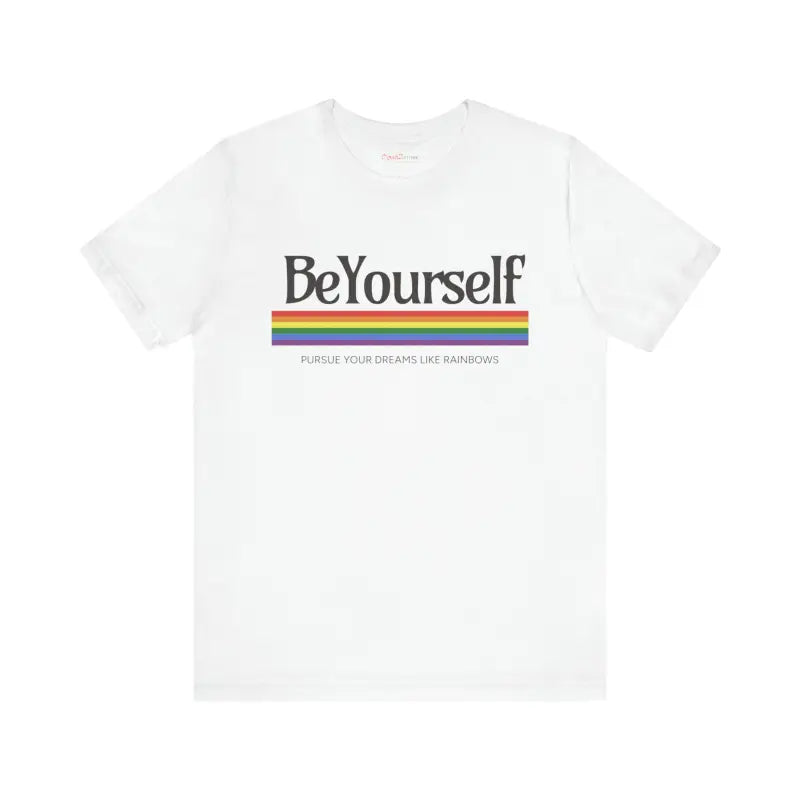 Rainbow Dreams Pride Tee - Vibrant Spirit Statement - DipaliZ