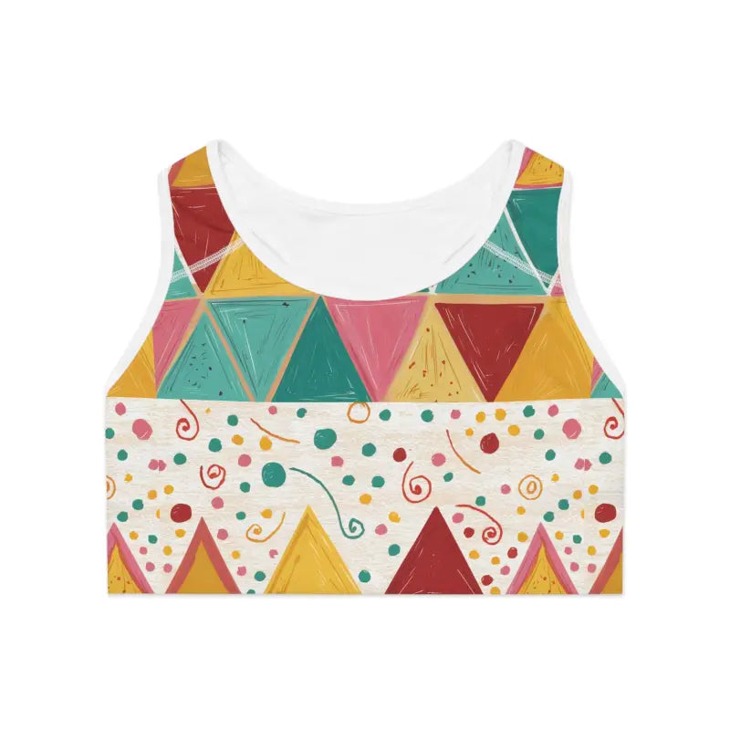 Moisture Wicking Sports Bra - Sweat Style Performance - DipaliZ