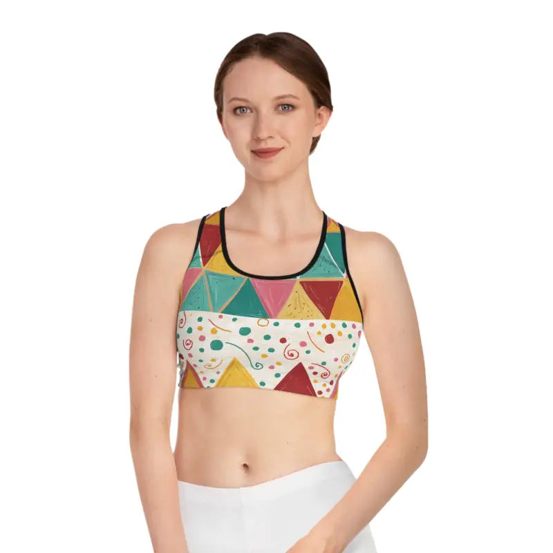Moisture Wicking Sports Bra - Sweat Style Performance - DipaliZ