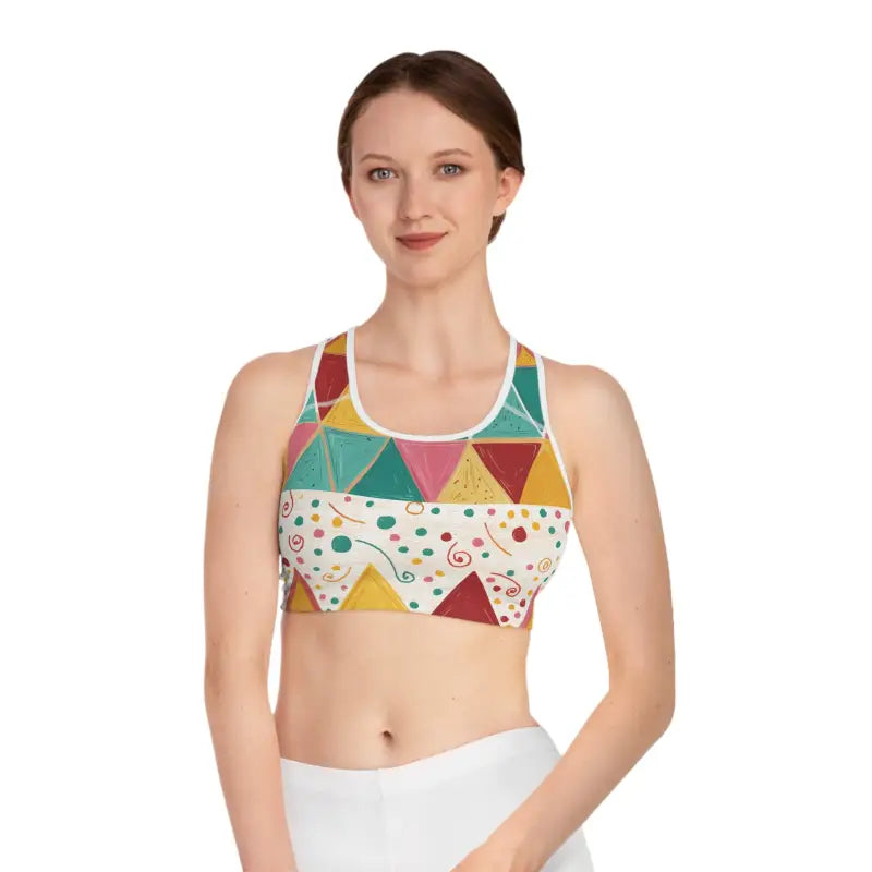 Moisture Wicking Sports Bra - Sweat Style Performance - DipaliZ