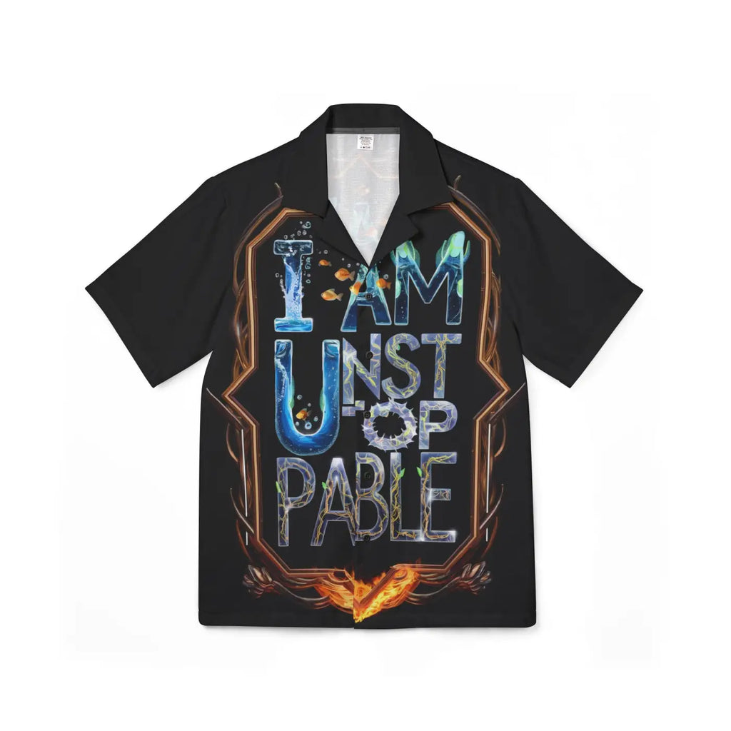 Unstoppable Hawaiian Camp Shirt - Bold Summer Style - DipaliZ