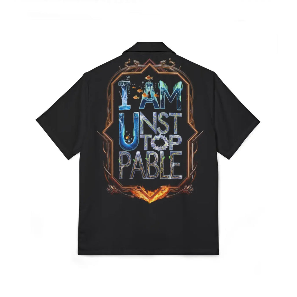 Unstoppable Hawaiian Camp Shirt - Bold Summer Style - DipaliZ