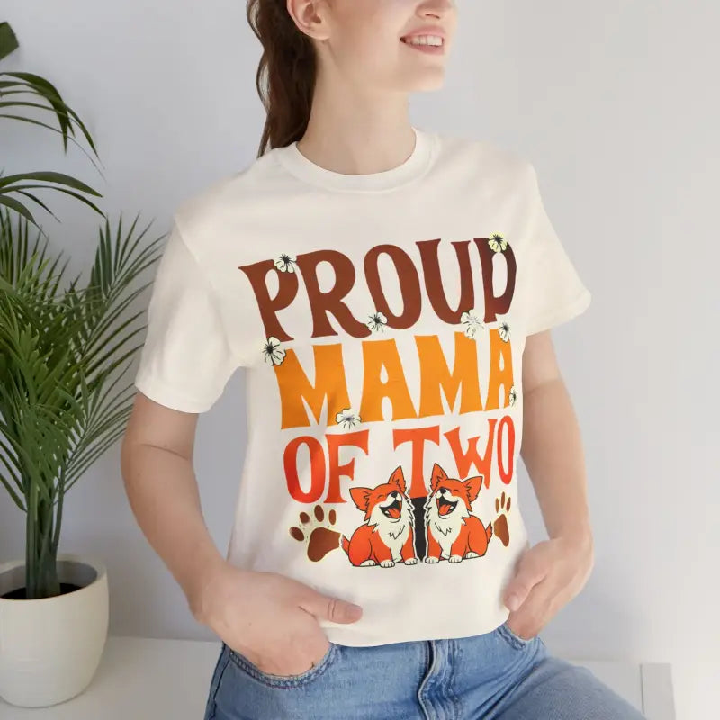 Dog Mom Jersey Tee - Comfort and Style - DipaliZ