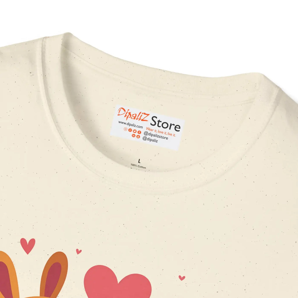 Adorable Valentine's Day Dogs Unisex Tee for Dog Lovers - DipaliZ