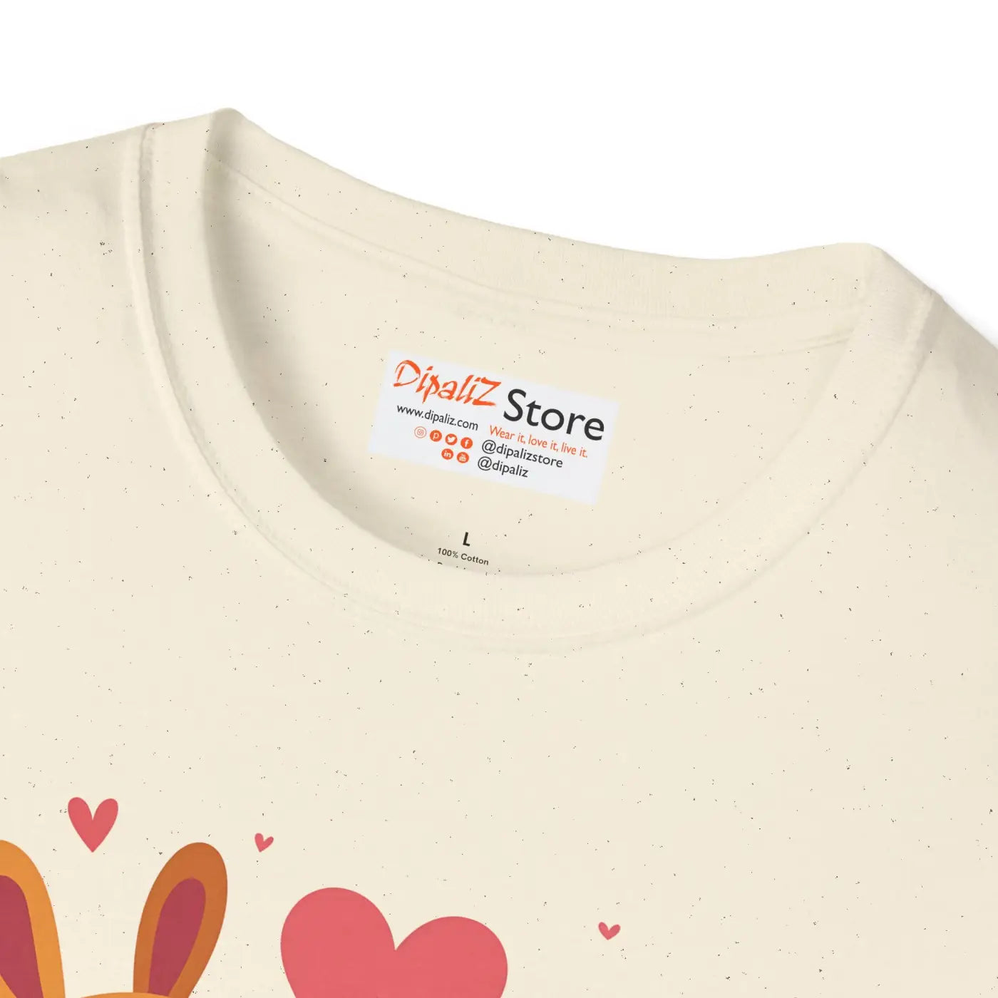 Adorable Valentine's Day Dogs Unisex Tee for Dog Lovers - DipaliZ