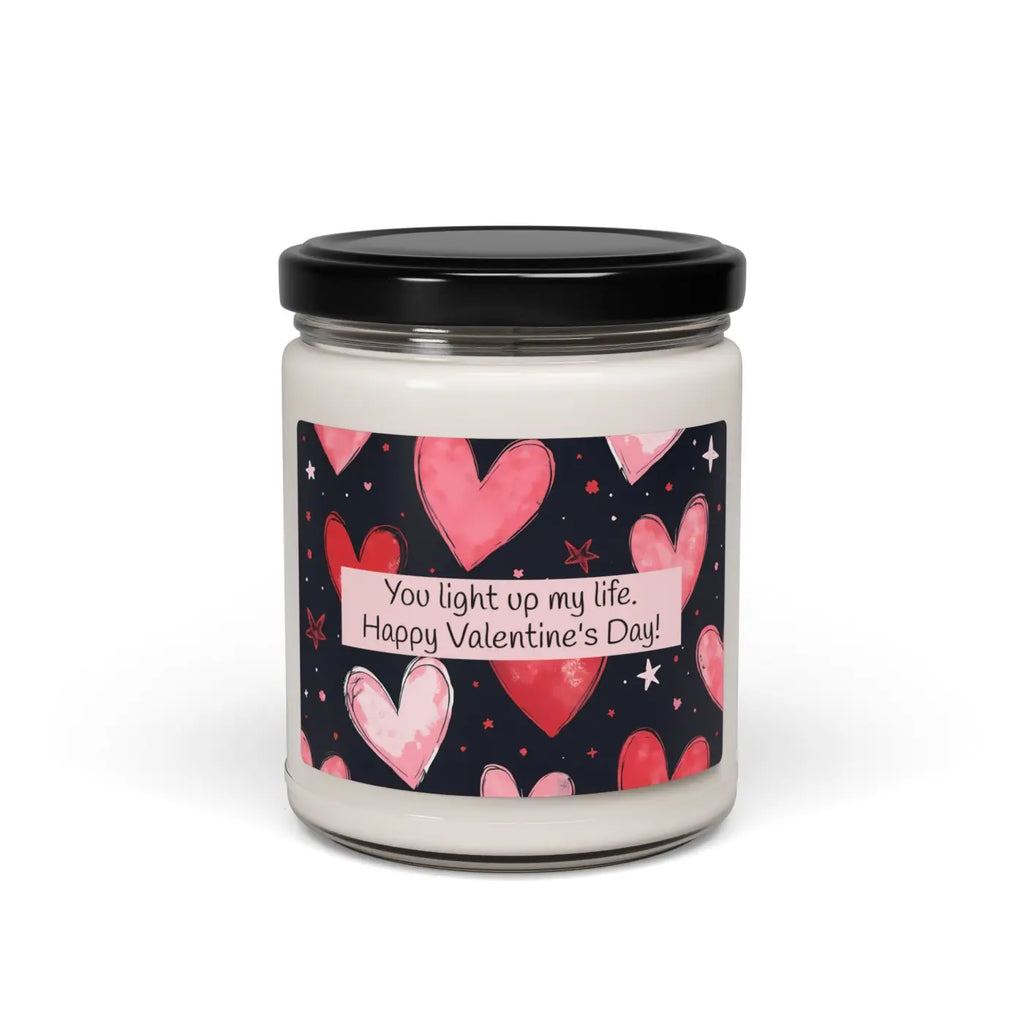 Scented Soy Candle - Valentine's Day Home Decor - DipaliZ
