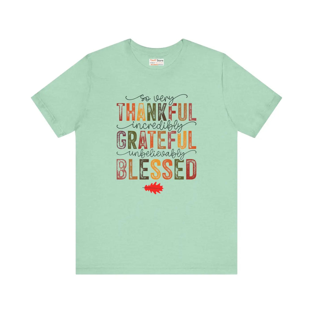 Thankful Vibes Unisex Tee - Soft Cotton Comfort - DipaliZ