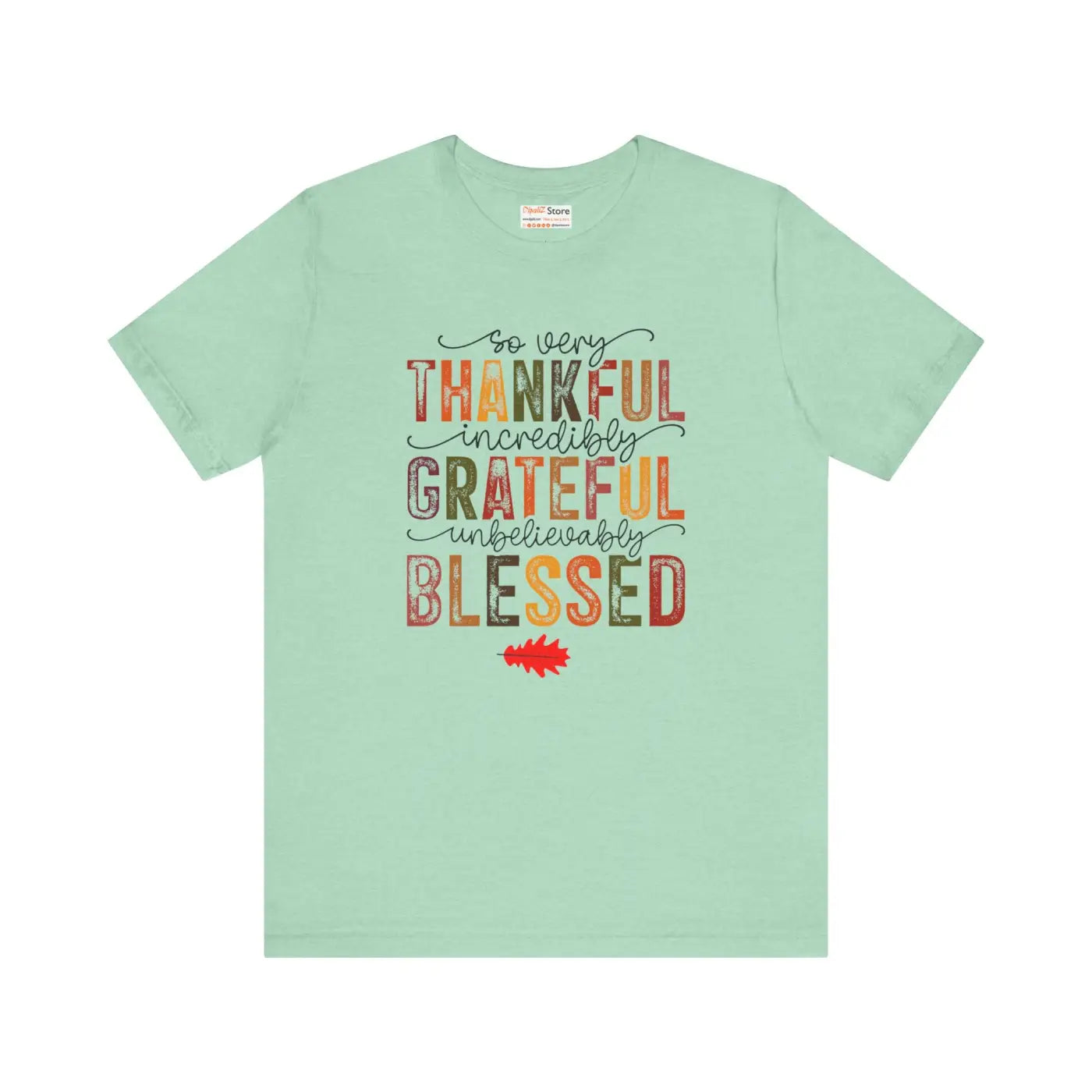 Thankful Vibes Unisex Tee - Soft Cotton Comfort - DipaliZ
