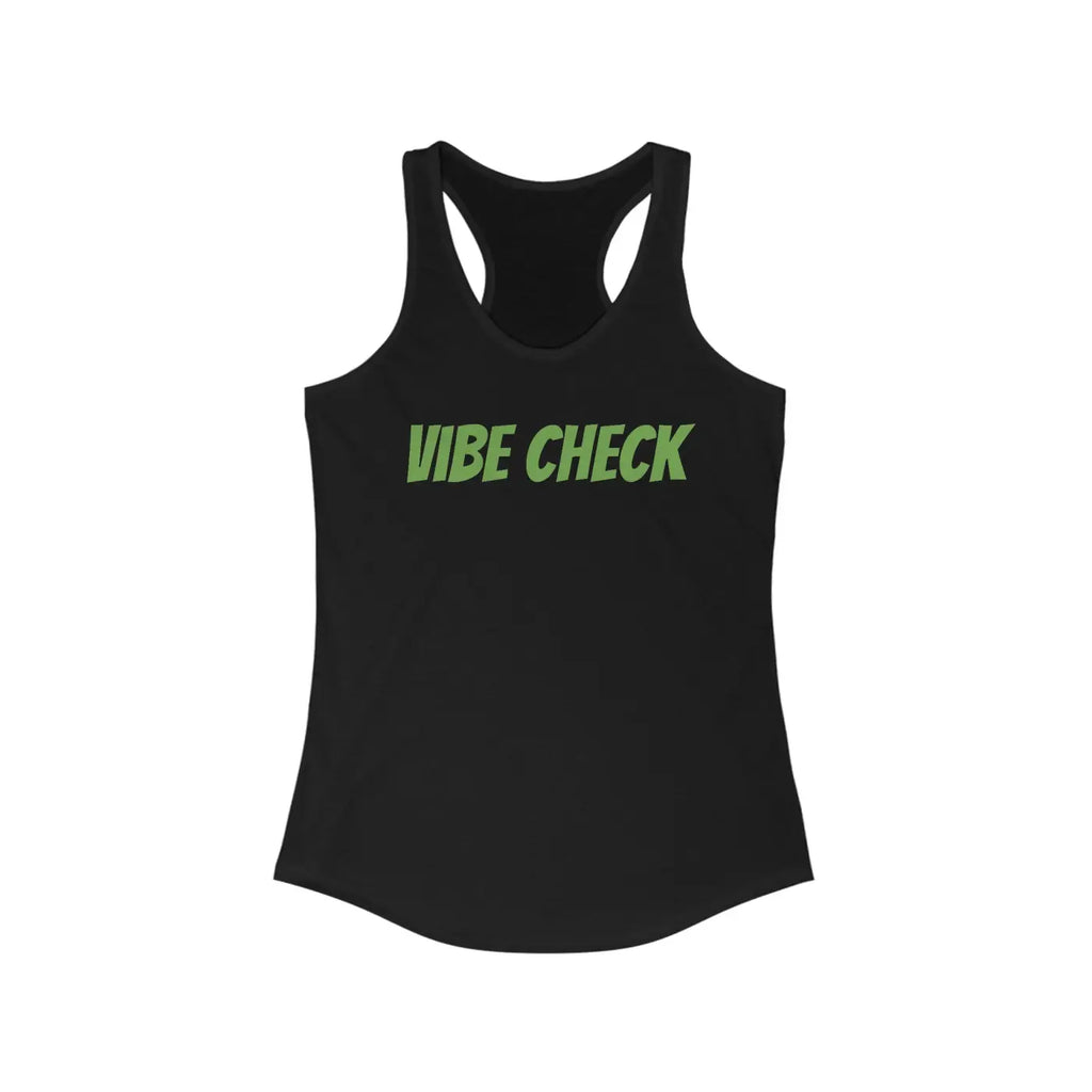 Ultimate Vibe Check Racerback Tank - Sporty Elegance - DipaliZ