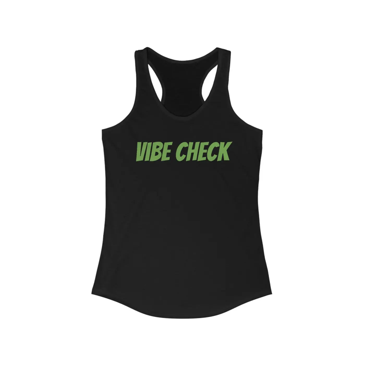 Ultimate Vibe Check Racerback Tank - Sporty Elegance - DipaliZ