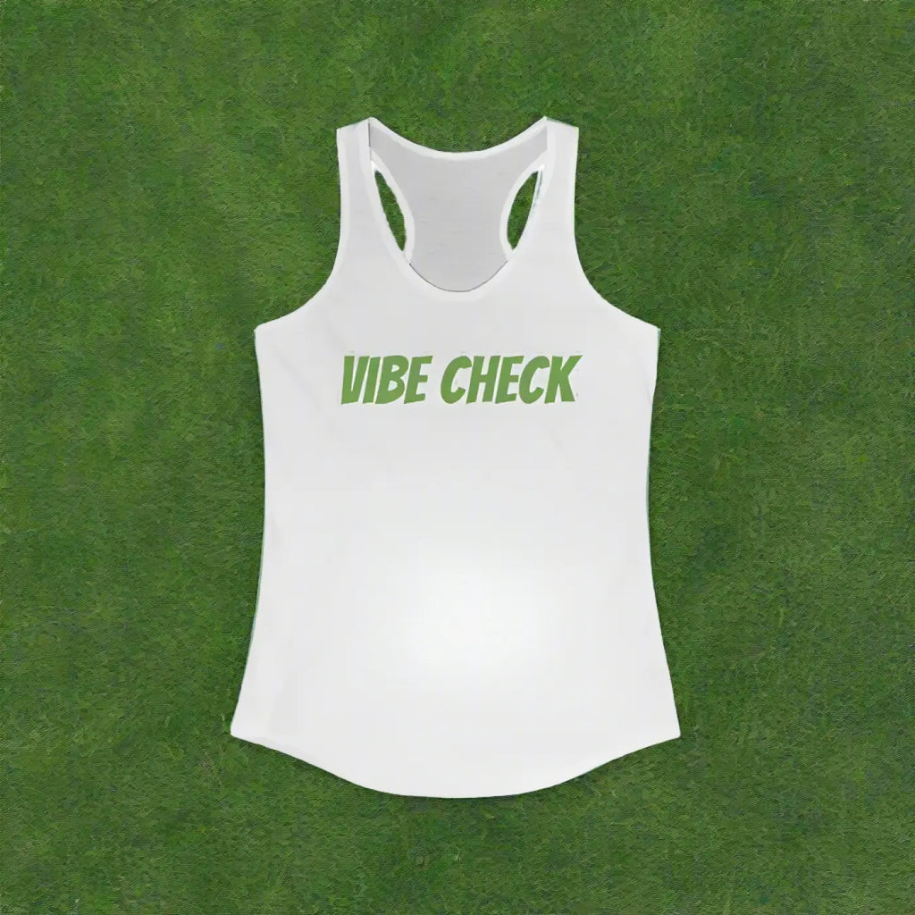 Ultimate Vibe Check Racerback Tank - Sporty Elegance - DipaliZ