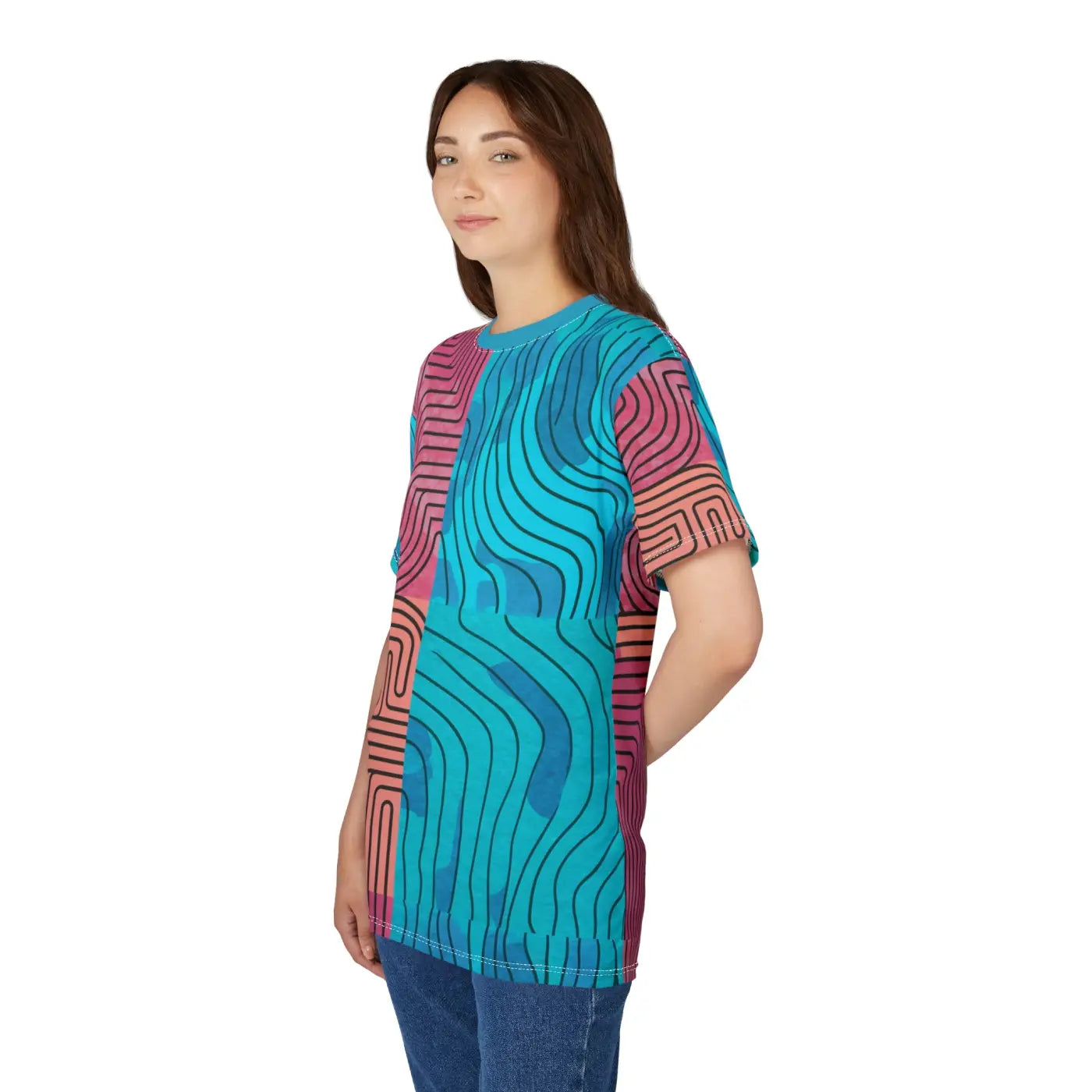 Versatile T-Shirt - Light Fabric Casual Wardrobe Essential - DipaliZ