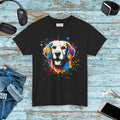 Dog Lover Tee - Fun Animal Art Design - DipaliZ