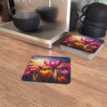 Vibrant Floral Coasters - Bold Home Decor Accent - DipaliZ