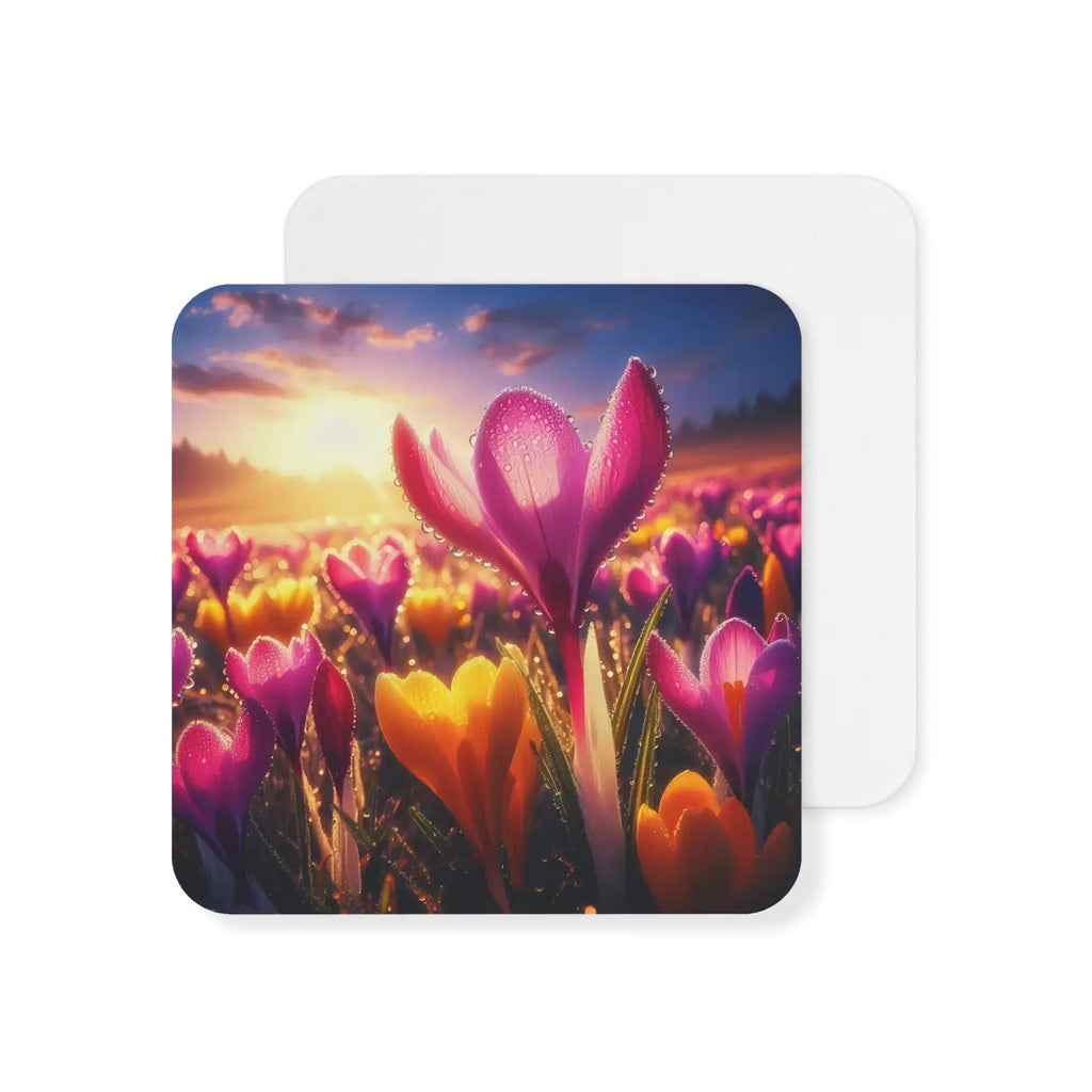 Vibrant Floral Coasters - Bold Home Decor Accent - DipaliZ