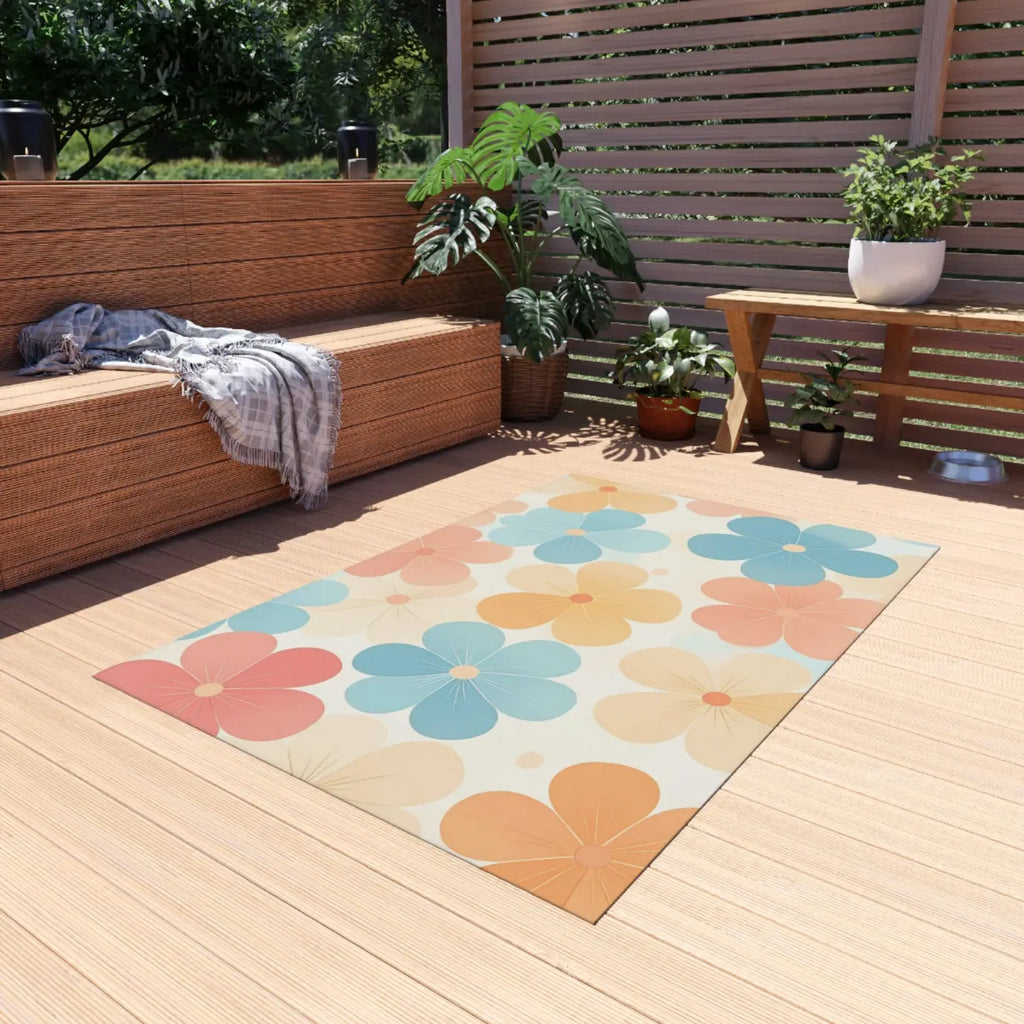 Outdoor Rug Today - Cozy Garden Escape Design - DipaliZ