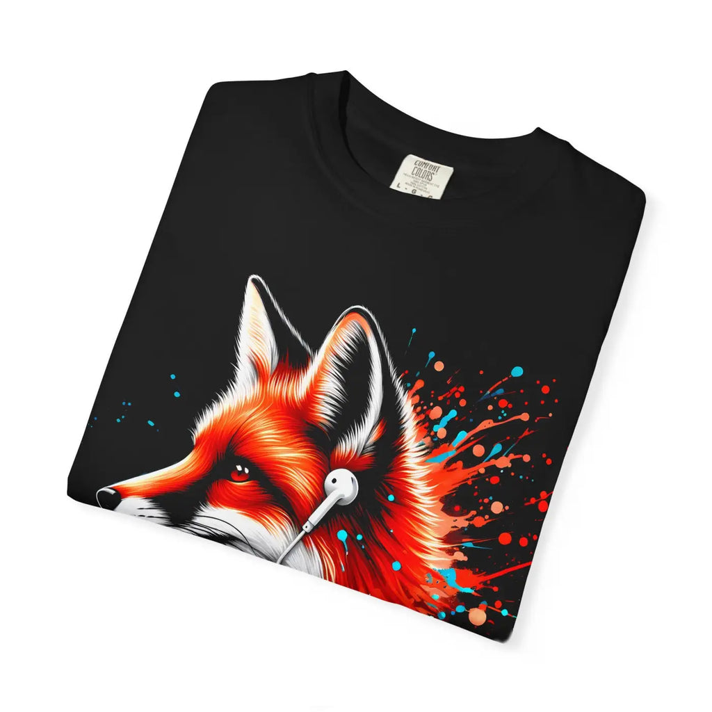 Vibrant Fox Graphic Unisex Colorful Tee - Bold Statement - DipaliZ