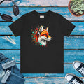 Vibrant Fox Graphic Tee - Stylish Casual Wear - DipaliZ