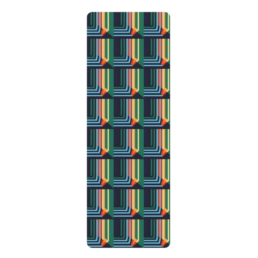 Vibrant Rubber Yoga Mat - Anti-Slip Ultimate Grip - DipaliZ