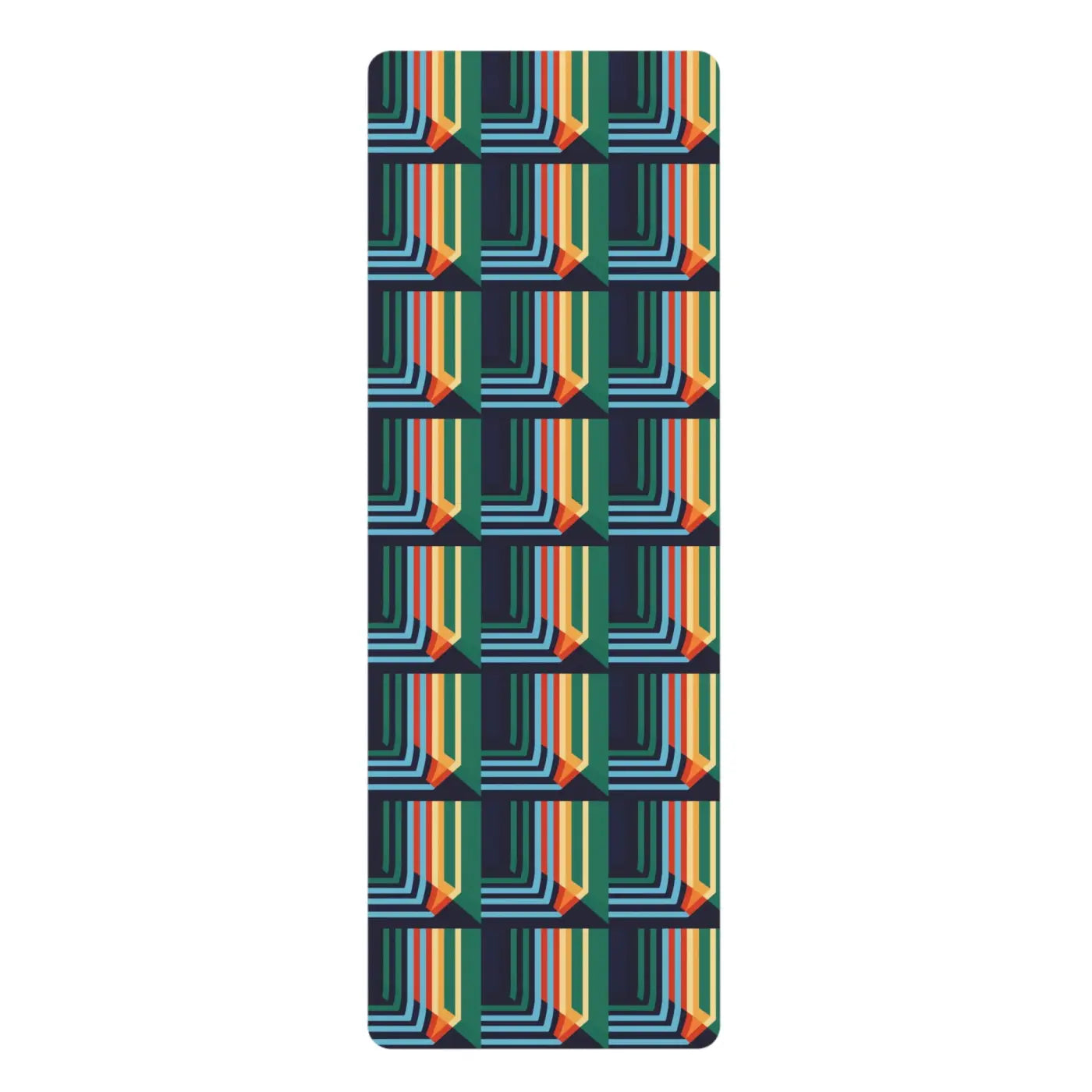 Vibrant Rubber Yoga Mat - Anti-Slip Ultimate Grip - DipaliZ