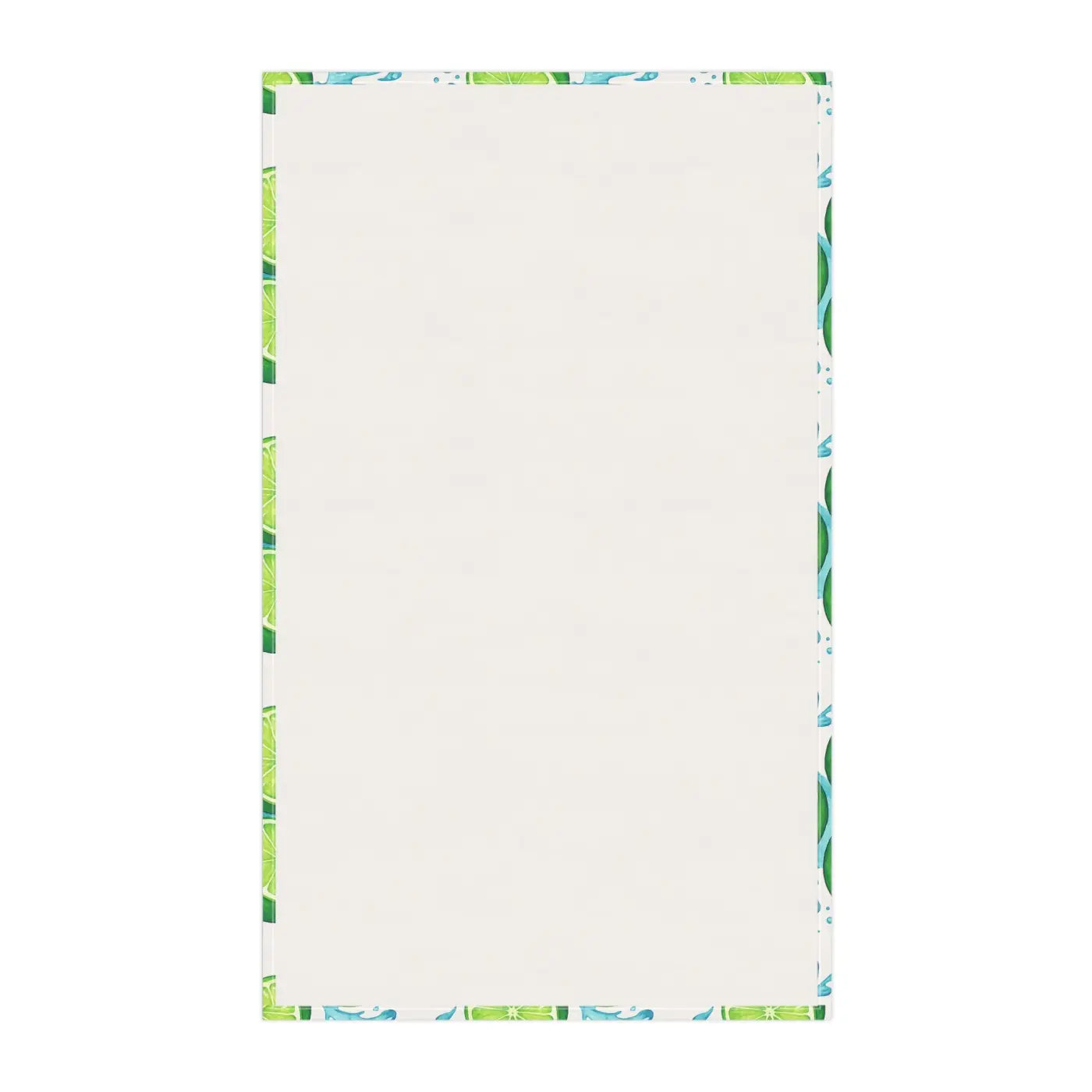 Premium Vibrant Lime Tea Towels - Slice Tea Helpers - DipaliZ