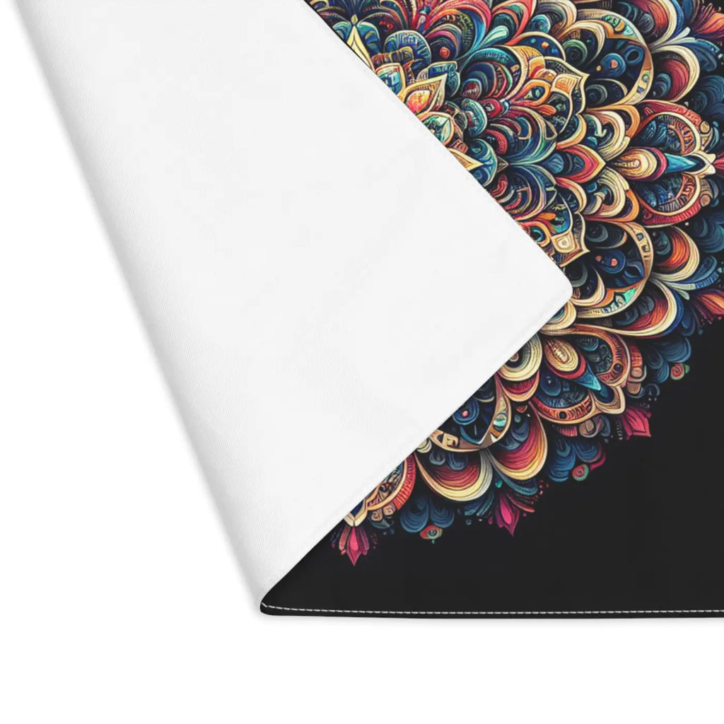 Vibrant Mandala Placemat - Colorful Dining Decor - DipaliZ