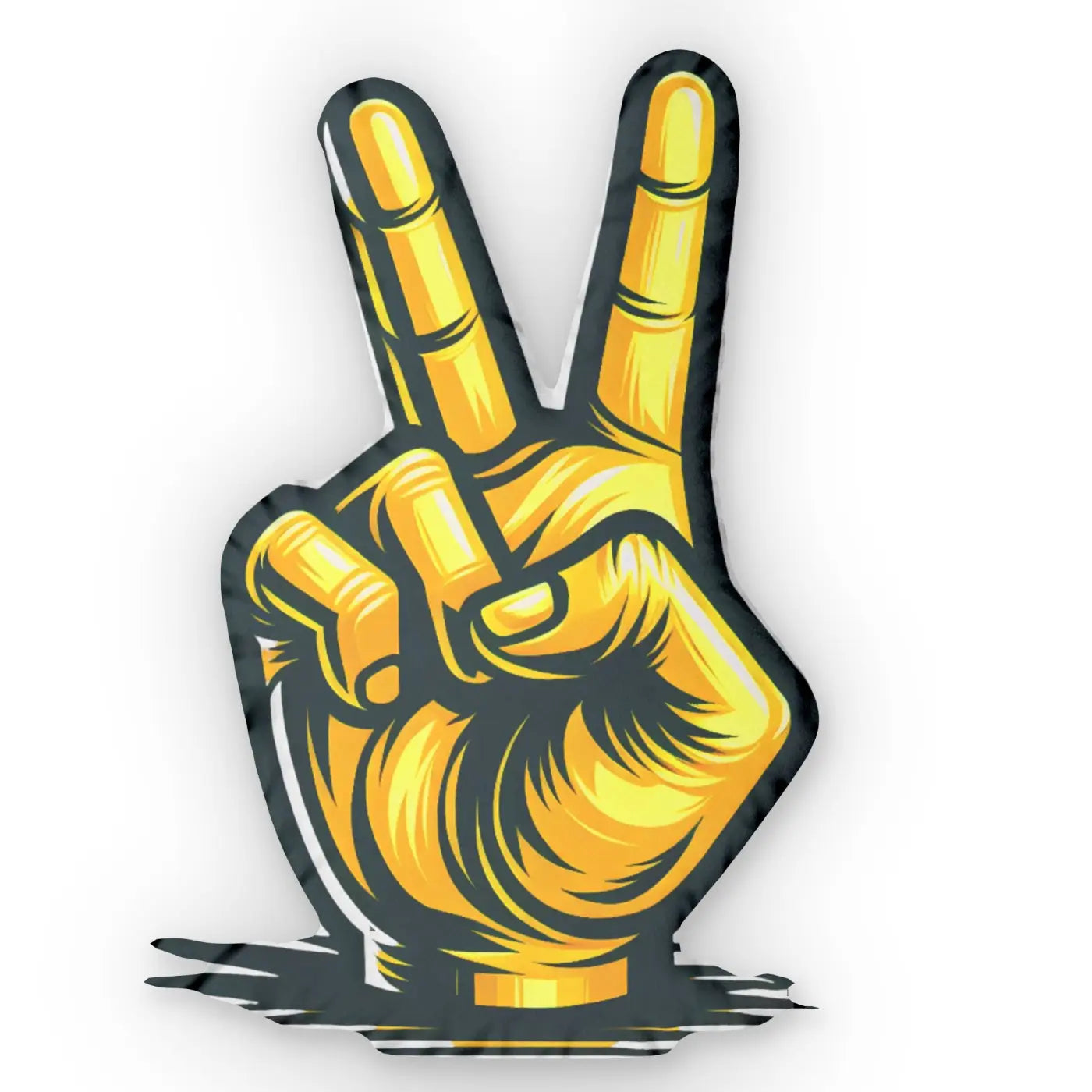 Victory Sign Shaped Pillows - Bold Home Vibes - DipaliZ