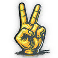 Victory Sign Shaped Pillows - Bold Home Vibes - DipaliZ