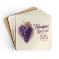 Vineyard Grapes Coaster Set - Wine Lover Gift - DipaliZ
