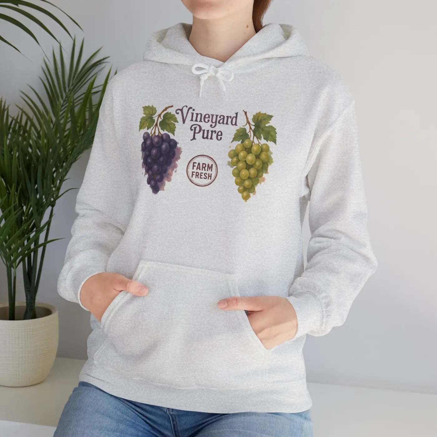 Premium Hooded Sweatshirt - Wine Lovers Gift Cozy Pullover - DipaliZ