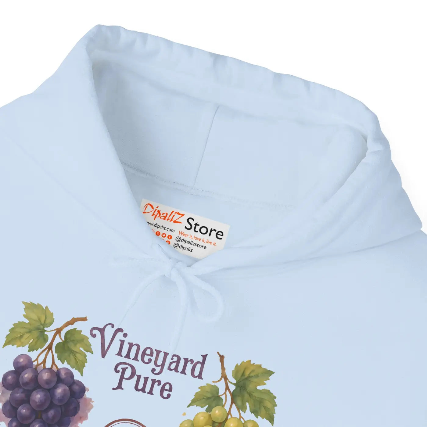 Premium Hooded Sweatshirt - Wine Lovers Gift Cozy Pullover - DipaliZ