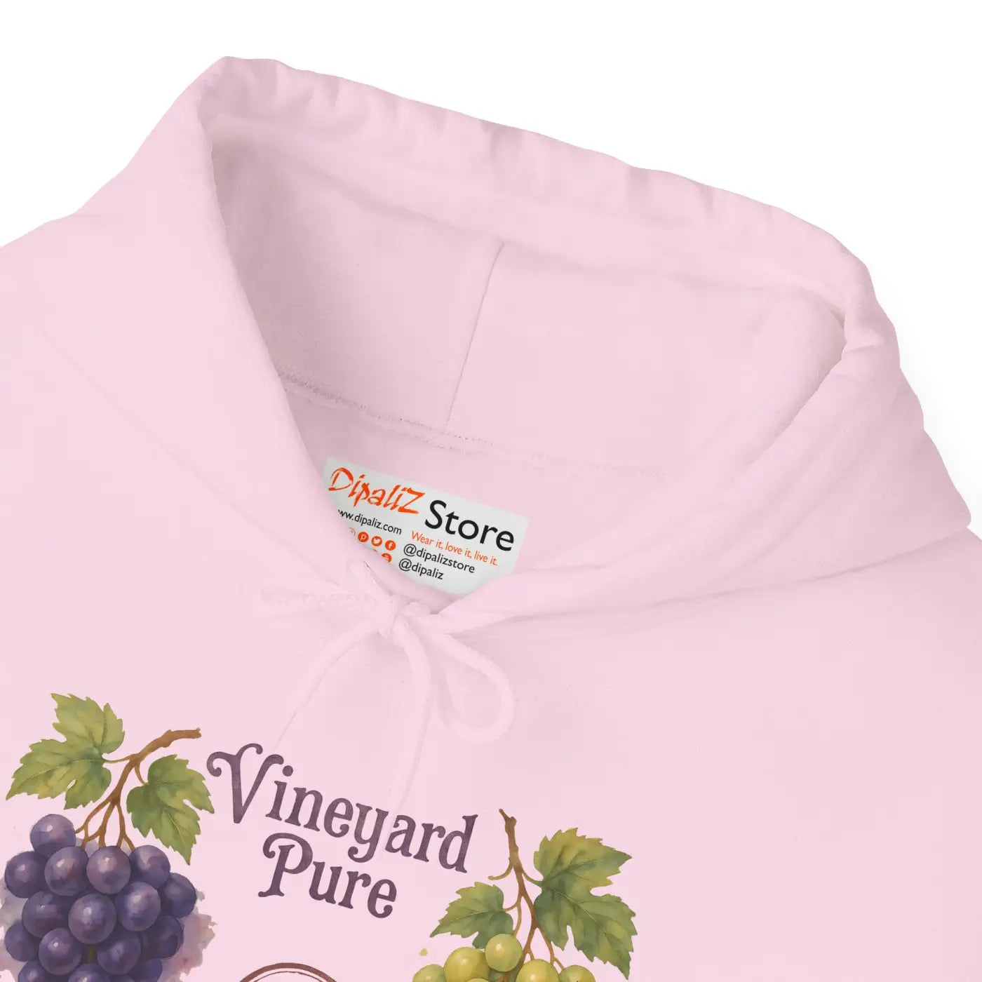 Premium Hooded Sweatshirt - Wine Lovers Gift Cozy Pullover - DipaliZ