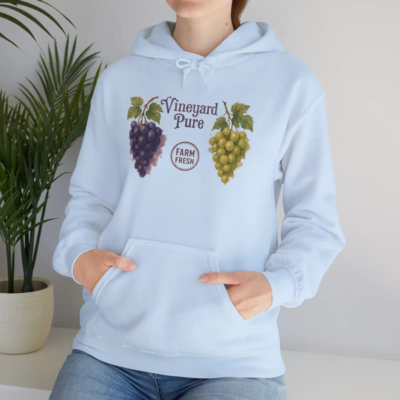 Premium Hooded Sweatshirt - Wine Lovers Gift Cozy Pullover - DipaliZ