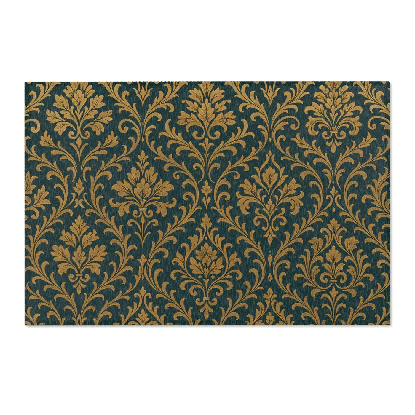 Vintage Floral Area Rug - Boho Stain Resistance Design - DipaliZ