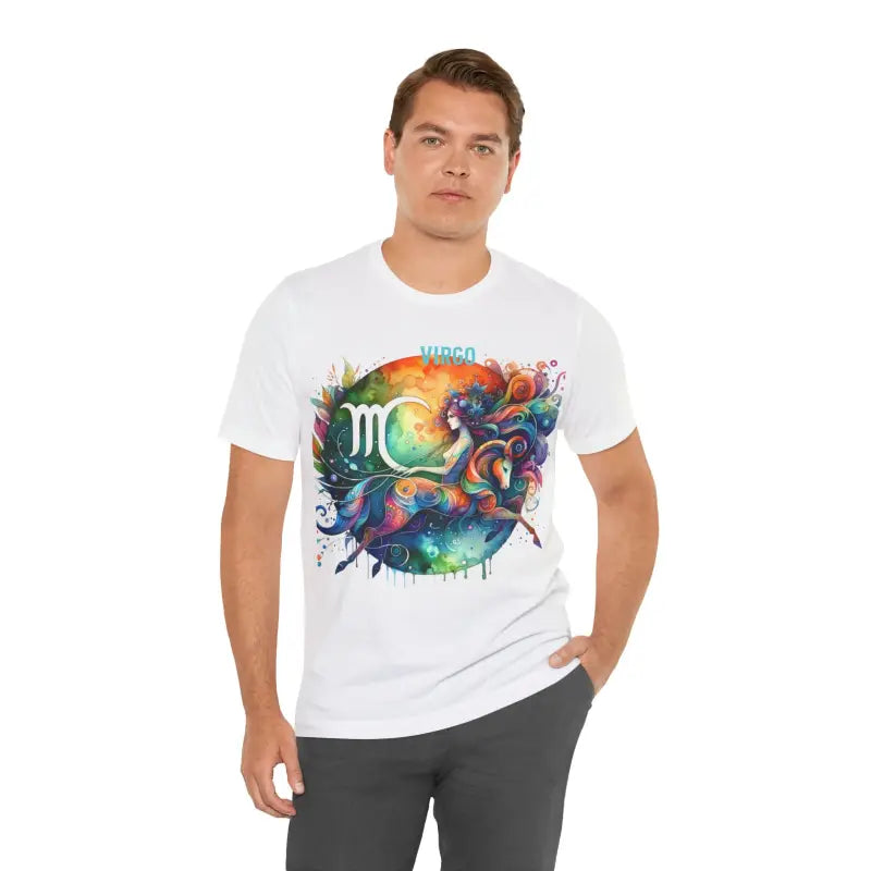 Virgo Unisex Jersey Short Sleeve Tee - Zodiac Style - DipaliZ