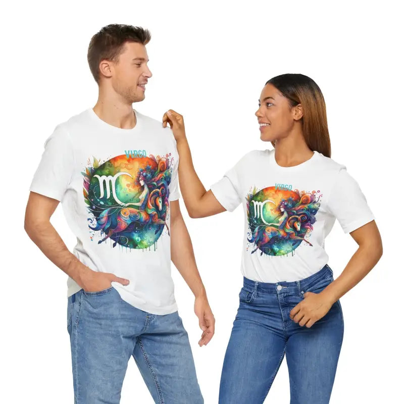 Virgo Unisex Jersey Short Sleeve Tee - Zodiac Style - DipaliZ