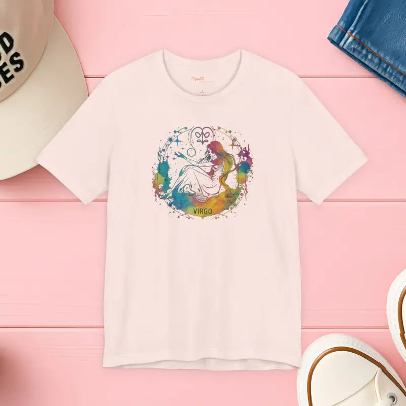 Virgo Unisex Jersey Short Sleeve Tee - Zodiac Design - DipaliZ