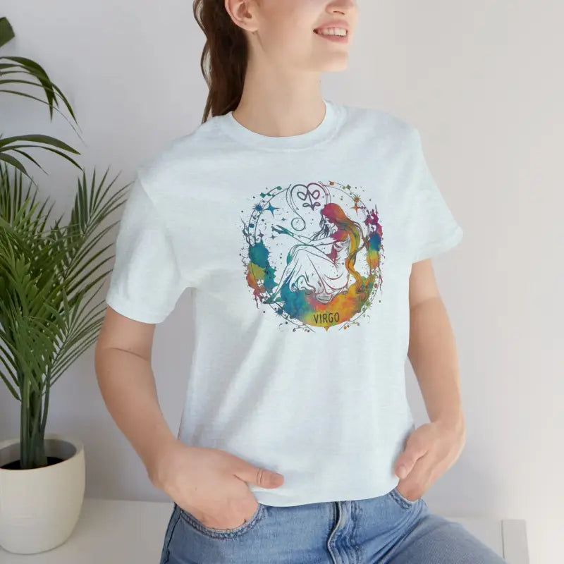 Virgo Unisex Jersey Short Sleeve Tee - Zodiac Design - DipaliZ