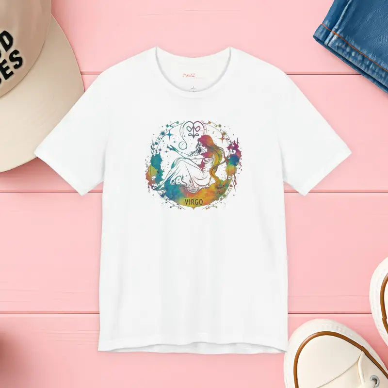 Virgo Unisex Jersey Short Sleeve Tee - Zodiac Design - DipaliZ