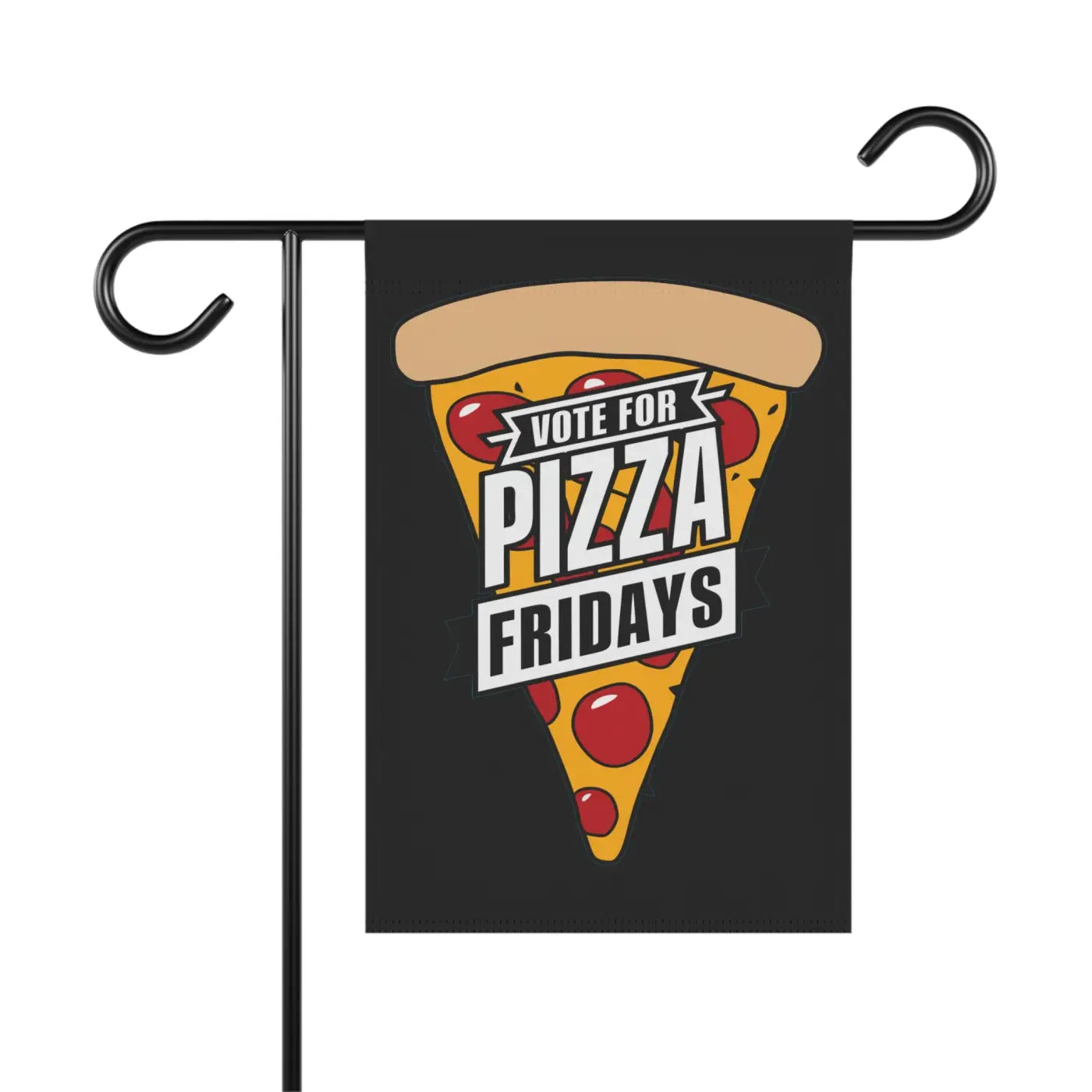 Pizza Fridays Flags - Poly Poplin Canvas House Banners - DipaliZ