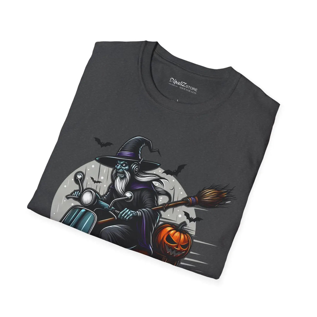 Warlock Witch Halloween Fun Unisex Softstyle T-Shirt - DipaliZ