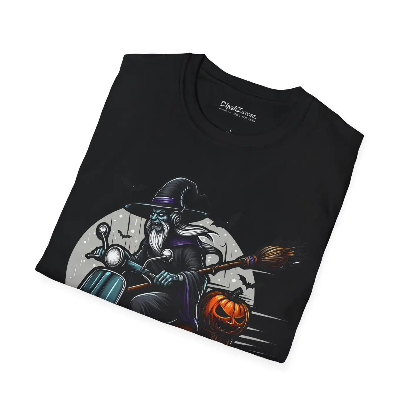 Warlock Witch Halloween Fun Unisex Softstyle T-Shirt - DipaliZ