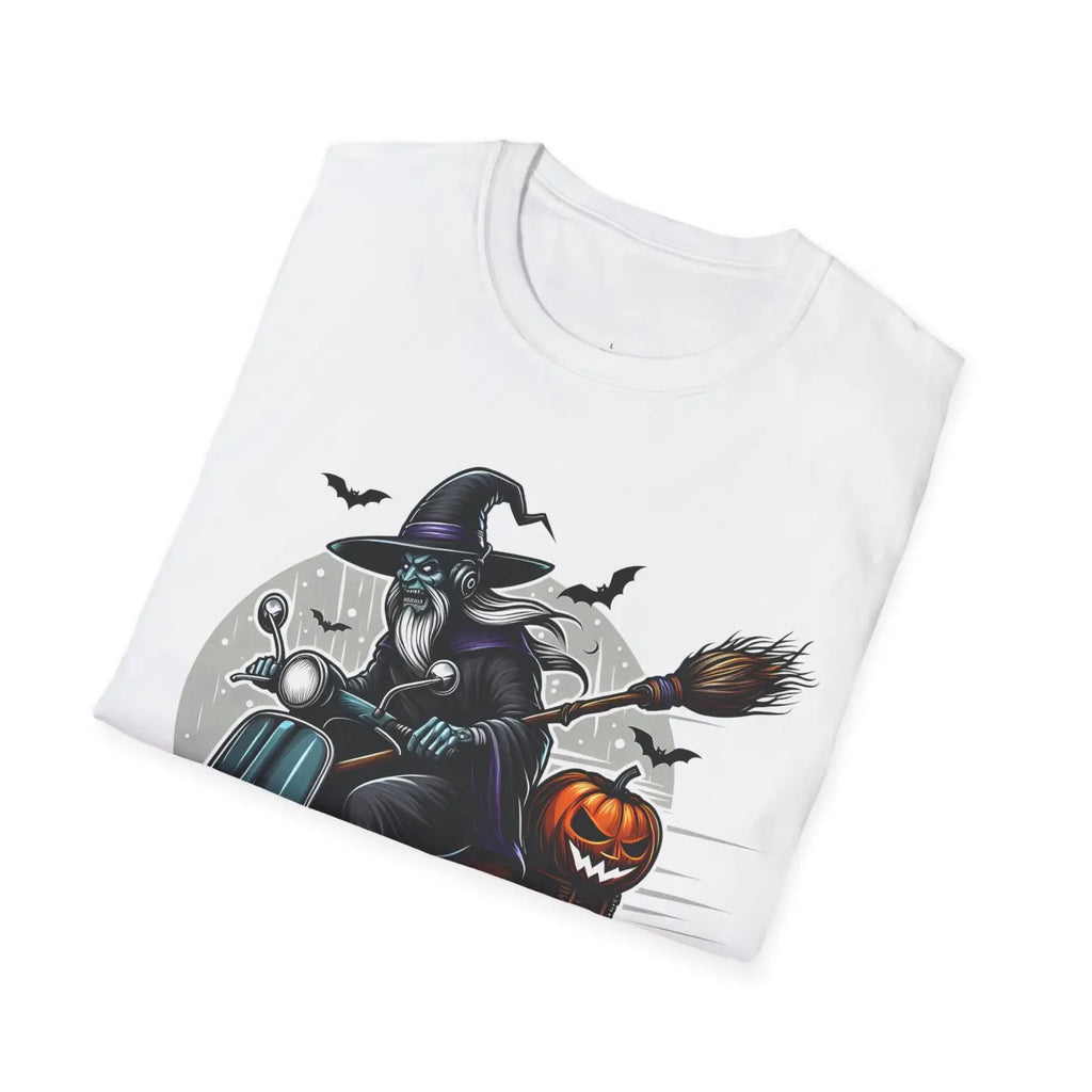 Warlock Witch Halloween Fun Unisex Softstyle T-Shirt - DipaliZ