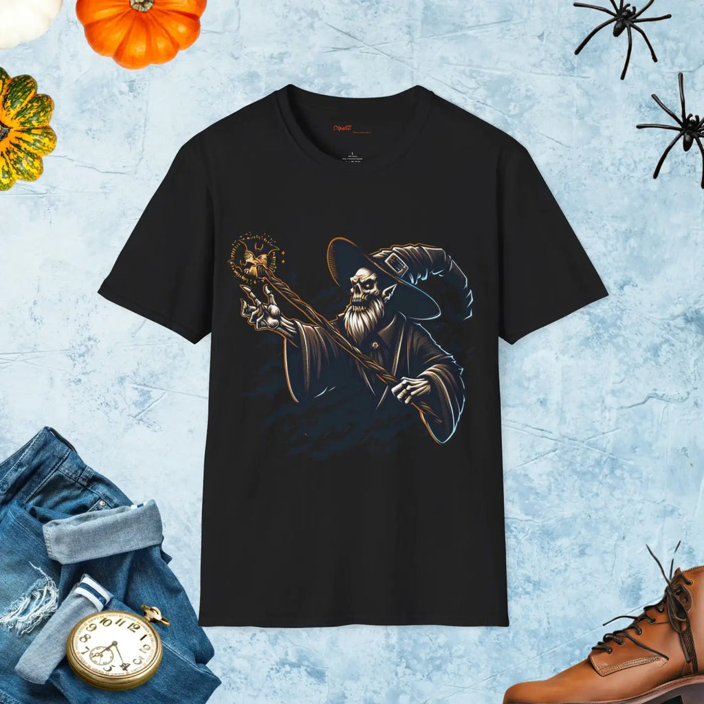 Warlock Witch Unisex Softstyle Tee - Ring-Spun Cotton - DipaliZ