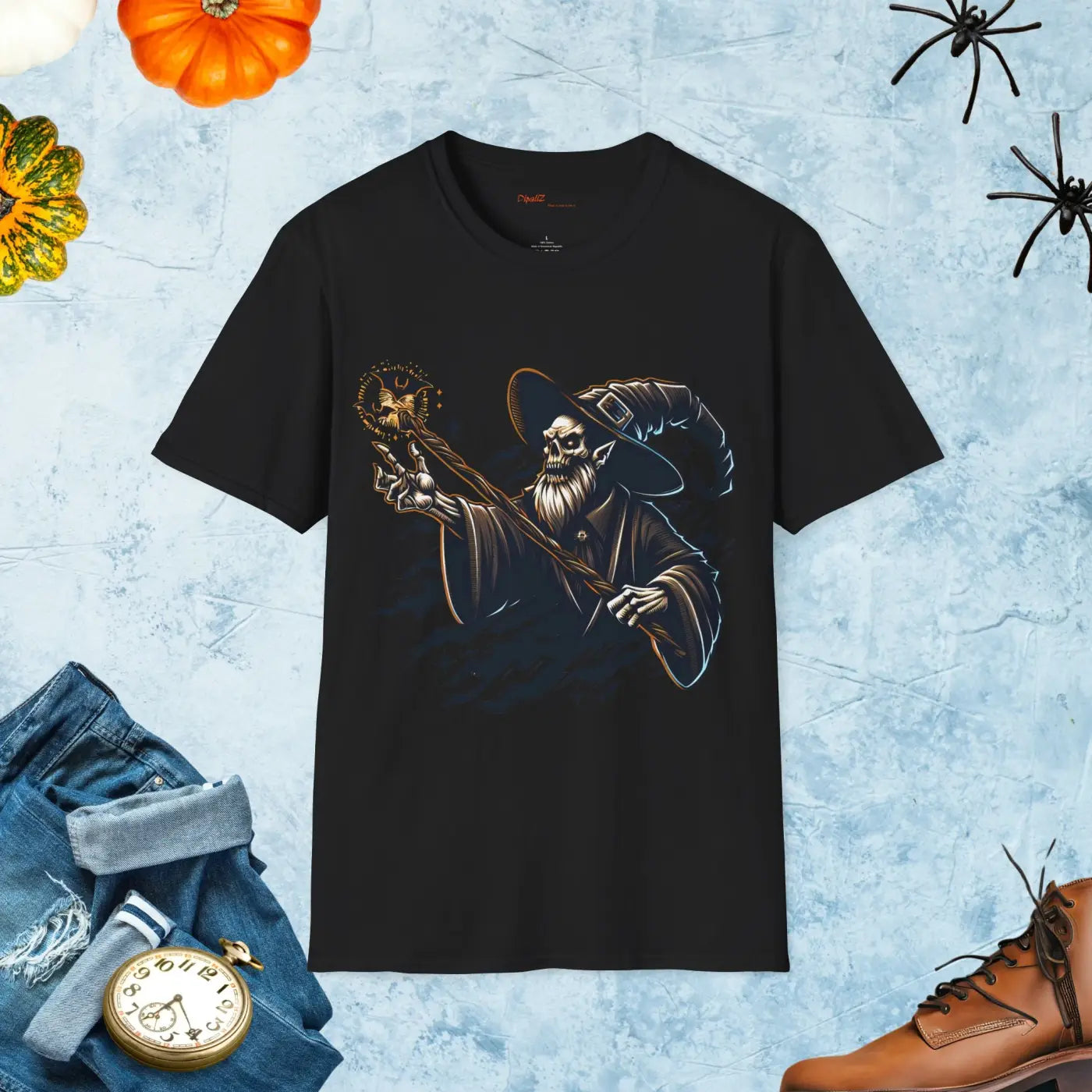 Warlock Witch Unisex Softstyle Tee - Ring-Spun Cotton - DipaliZ
