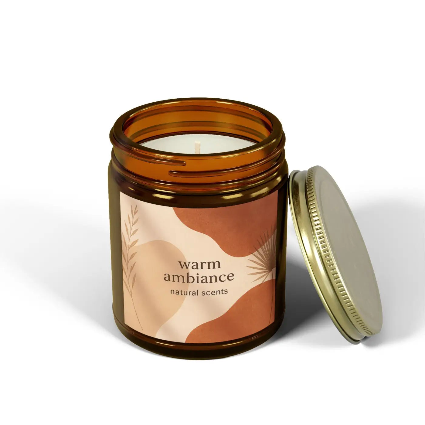 Cozy Vibes Scented Candles - Coconut Apricot Wax - DipaliZ