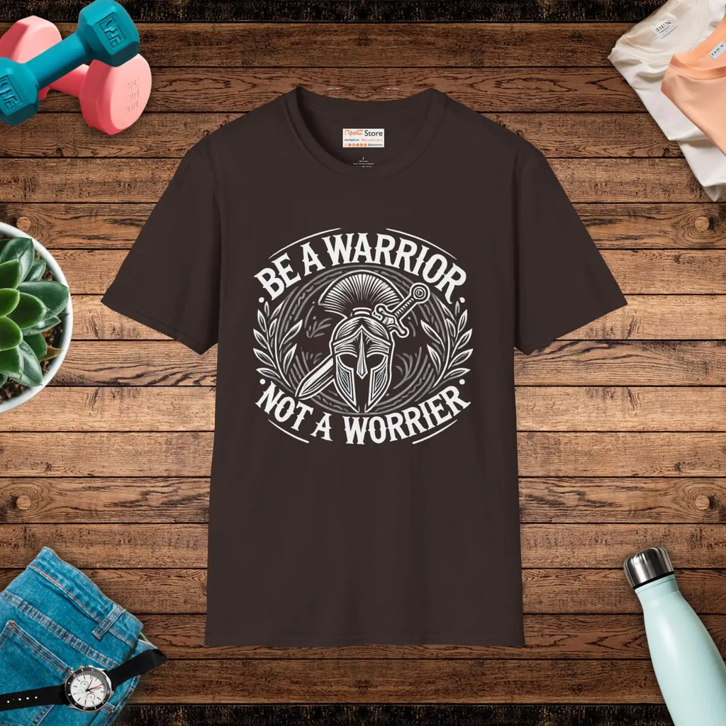 Unisex Softstyle Tee - Warrior Vibes Solid Colors - DipaliZ