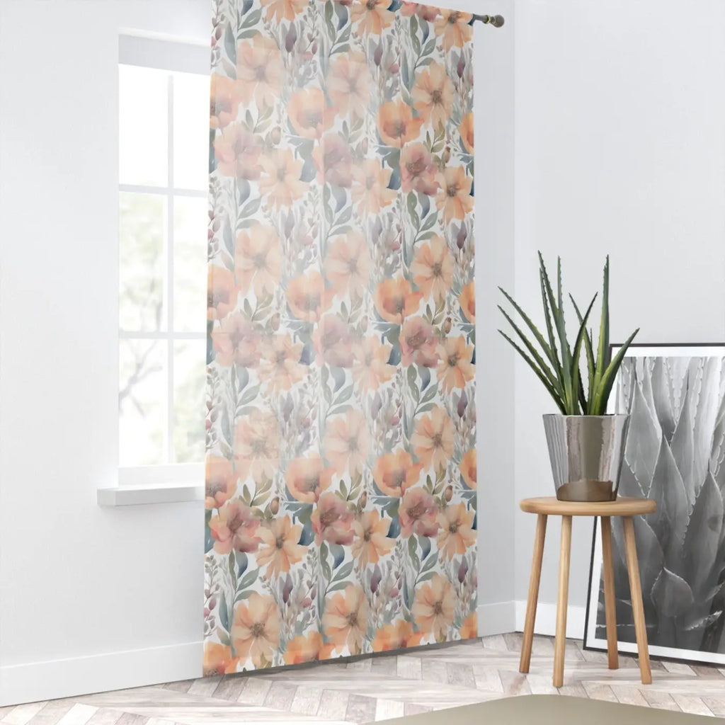 Watercolor Pastel Flowers Wall Art - Dreamy Home Decor - DipaliZ