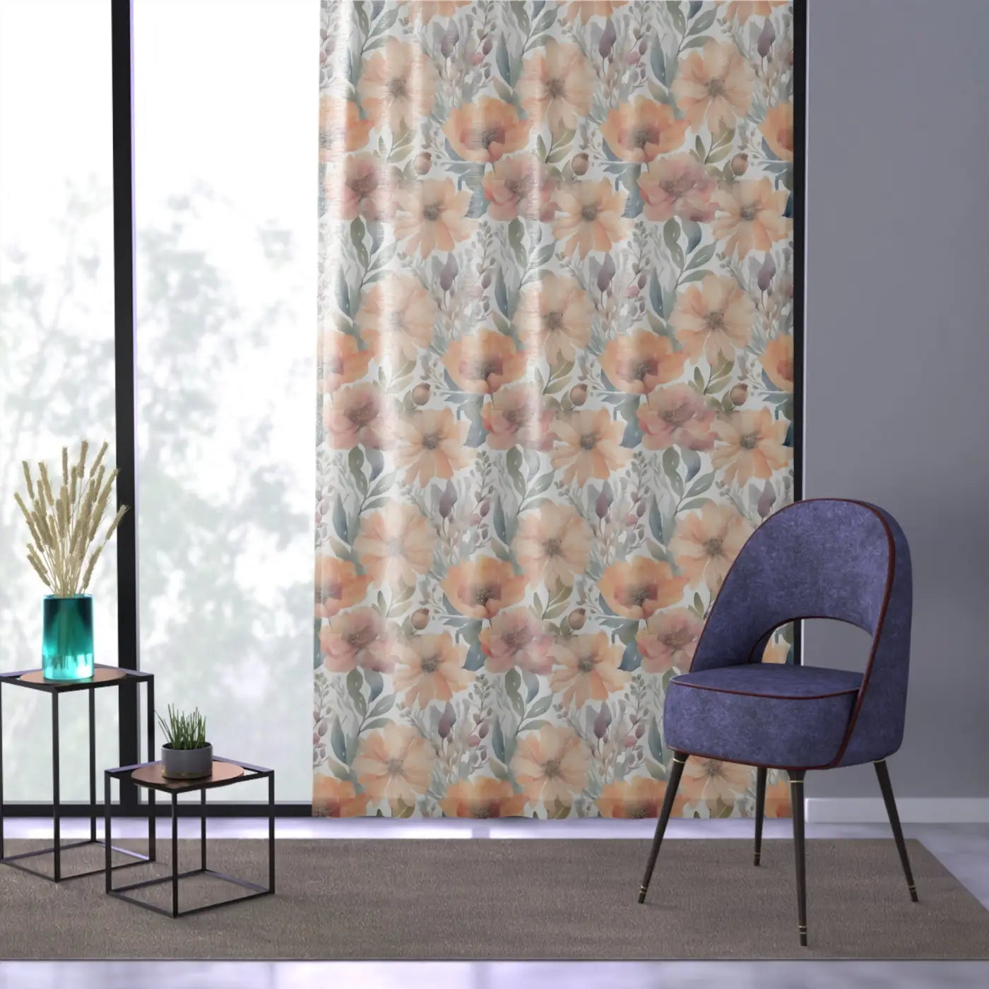 Watercolor Pastel Flowers Wall Art - Dreamy Home Decor - DipaliZ