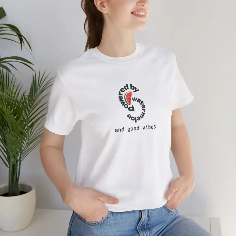 Watermelon Tee Unisex Jersey Short Sleeve - Music Lover - DipaliZ